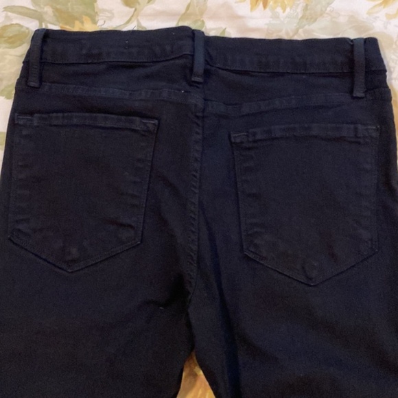 Frame Denim Le Skinny De Jeanne Side Ankle Zipper Stretch Jeans 30 - Picture 5 of 7